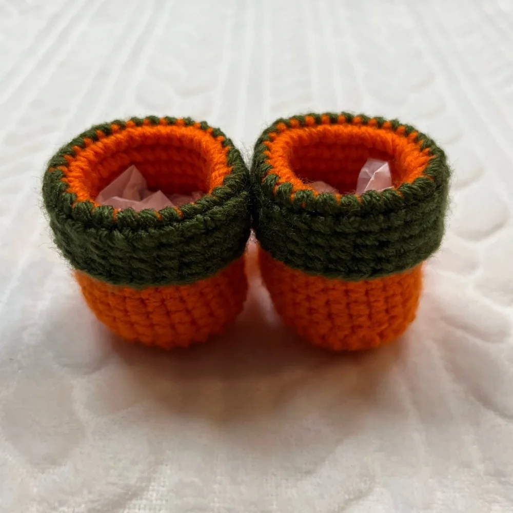 💗 *NEW* Handmade Crochet Baby‎ Shoes/Booties/Slippers